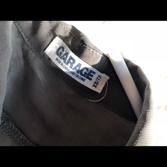 GARAGE sheer blouse - XS - Picture 4 of 4